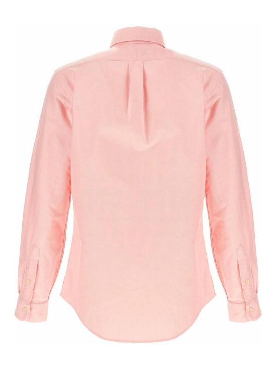  폴로 랄프로렌 컬러 포니 자수 커스텀 핏 버튼 다운 셔츠  710792041003 Nude Neutrals - POLO RALPH LAUREN