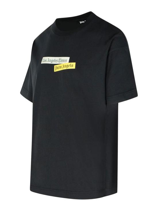 25FW 팜앤젤스 반팔 티셔츠 PMAA109F25JER0041084 Black - PALM ANGELS