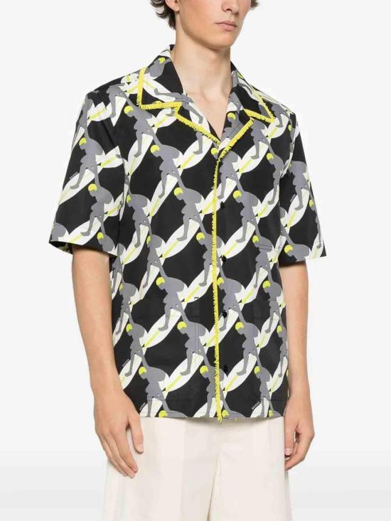 26SS 구찌 반팔 셔츠 823738Z7AMZ1173 Black - GUCCI