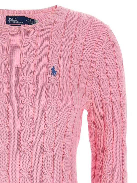 26SS 폴로 랄프로렌 포니 로고 피마코튼 케이블 니트 스웨터 211971869010 - POLO RALPH LAUREN