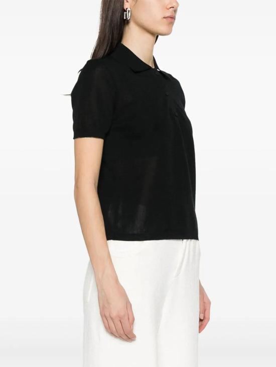  몽클레어 폴로 티셔츠 0939A00004M6440999 Black - MONCLER