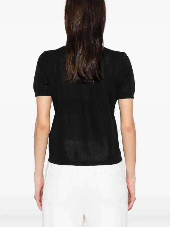  몽클레어 폴로 티셔츠 0939A00004M6440999 Black - MONCLER