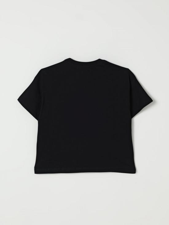 25FW [키즈] 엠에스지엠 티셔츠 F5MSJGTH141 110 Black 1 - MSGM