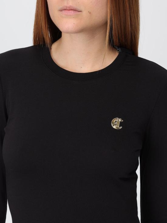 25FW 저스트까발리 숏 원피스 79PAOT06CJ502 899 Black - JUST CAVALLI