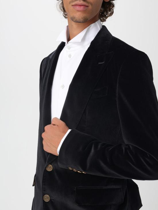 25FW 돌체앤가바나 수트 자켓 G2TV4TGJ619 N0000 Black - DOLCE & GABBANA