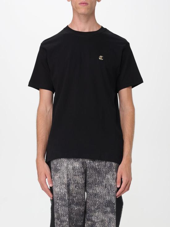 25FW 저스트까발리 반팔 티셔츠 79OAHT06CJ500 899 Black