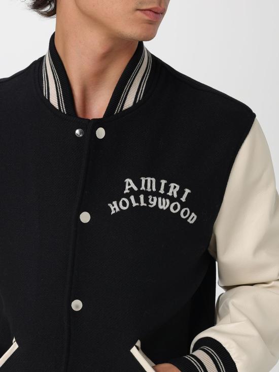 25FW 아미리 봄버 자켓 AMOUBB1066 001 Black - AMIRI