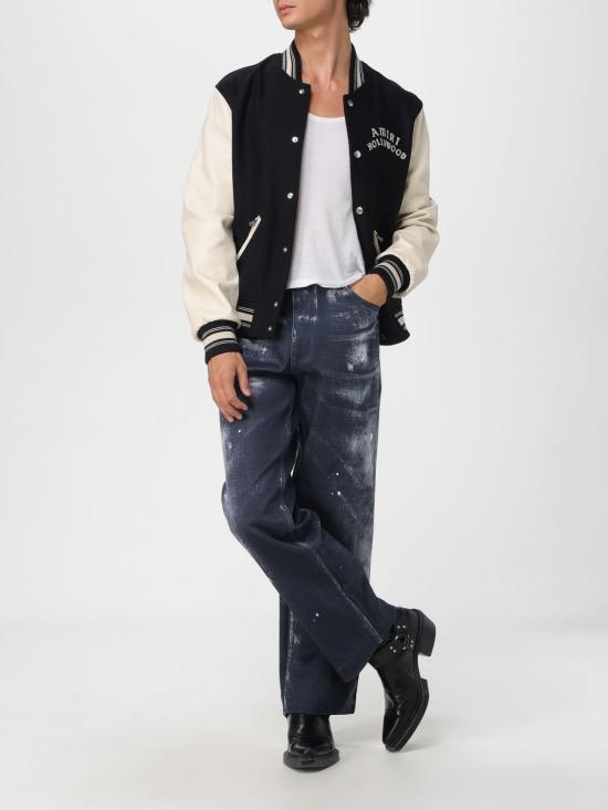 25FW 아미리 봄버 자켓 AMOUBB1066 001 Black - AMIRI