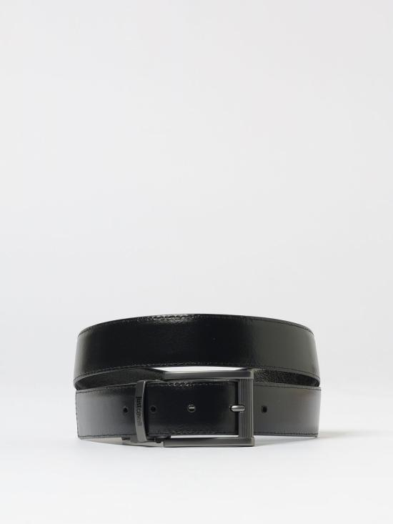 25FW 저스트까발리 가죽 벨트 79QA6F20ZSD73 899 Black - JUST CAVALLI