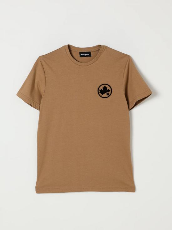 25FW [키즈] 디스퀘어드2 티셔츠 DQ2988D0015 DQ721 Camel