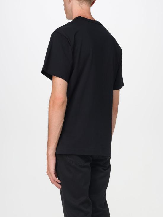 25FW 베르사체 반팔 티셔츠 79GAHE05CJ00E 899 Black - VERSACE