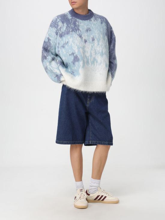 25FW 본사이 스웨터 AW25KN003 BLU Blue - BONSAI