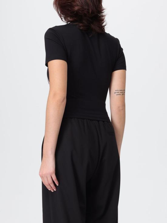 25FW 베르사체 반팔 티셔츠 79HAHE04CJ02E 899 Black - VERSACE