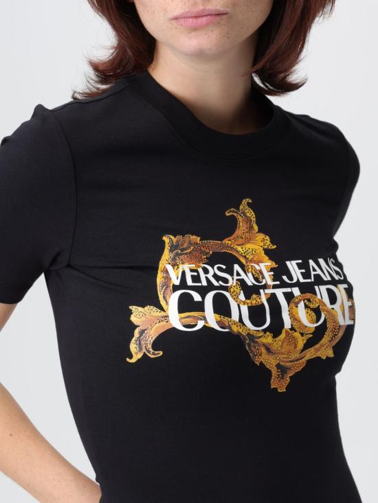 25FW 베르사체 숏 원피스 79HAOE06CJ02E G89 Black - VERSACE