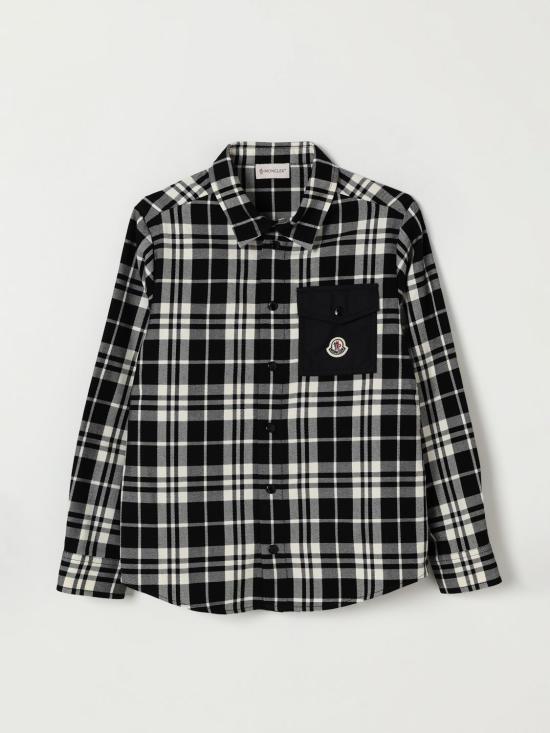 25FW [키즈] 몽클레어 셔츠 2F00004598ZH F90 White