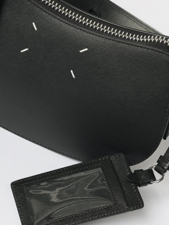 25FW 마르지엘라 지퍼 호보 백 SB1WD0032P7275 T8013 Black - MAISON MARGIELA