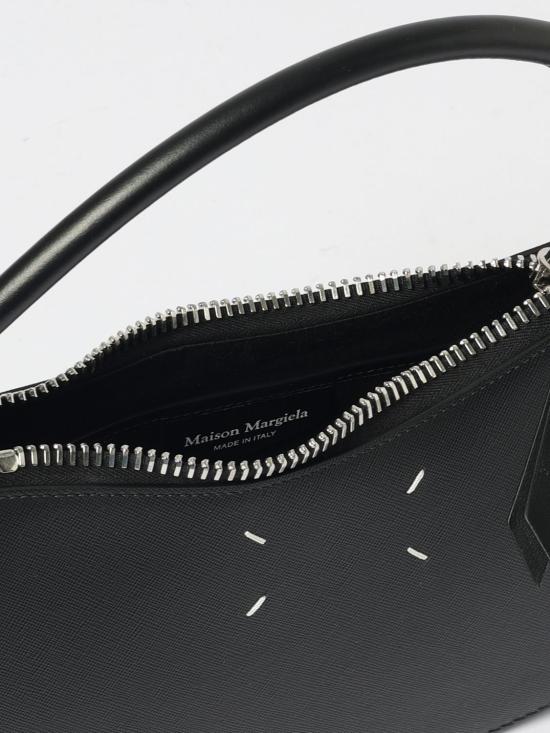 25FW 마르지엘라 지퍼 호보 백 SB1WD0032P7275 T8013 Black - MAISON MARGIELA