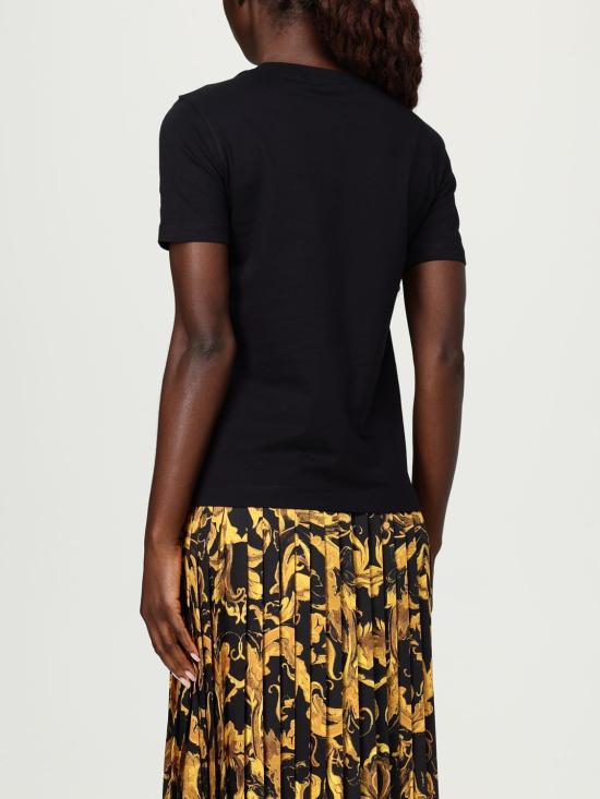 25FW 베르사체 반팔 티셔츠 79HAHE06CJ00E G89 Black - VERSACE