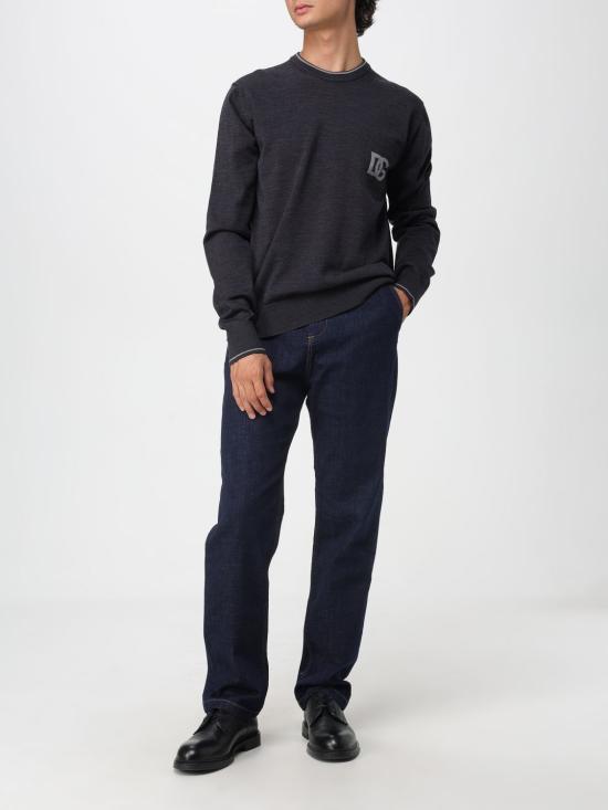 25FW 돌체앤가바나 스웨터 GXX28TJDVCT N2111 Grey - DOLCE & GABBANA