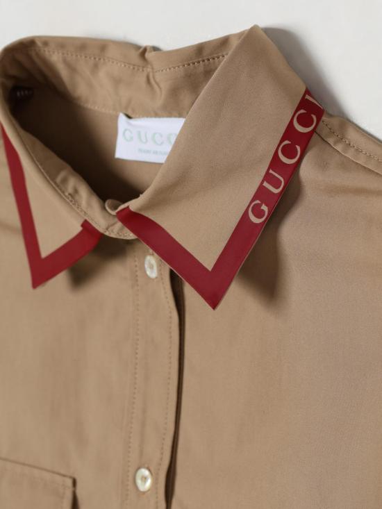 25FW [키즈] 구찌 원피스 840385XWA5O 2141 Beige - GUCCI