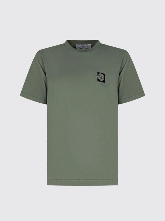 25FW [키즈] 스톤 아일랜드 티셔츠 2100002S0047 V0055 Forest Green