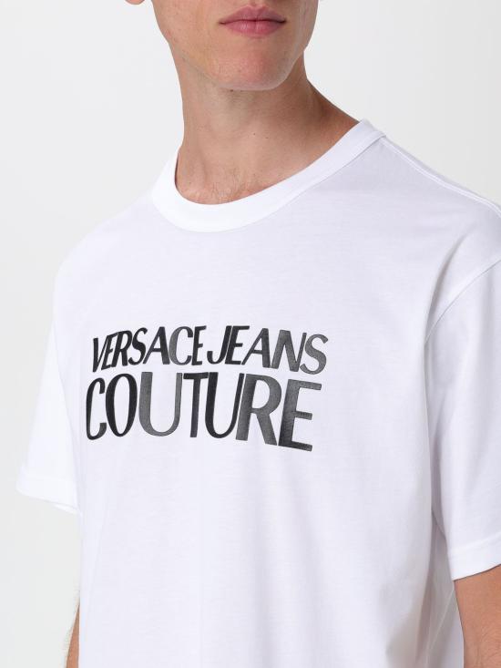 25FW 베르사체 반팔 티셔츠 79GAHE05CJ00E 003 White - VERSACE