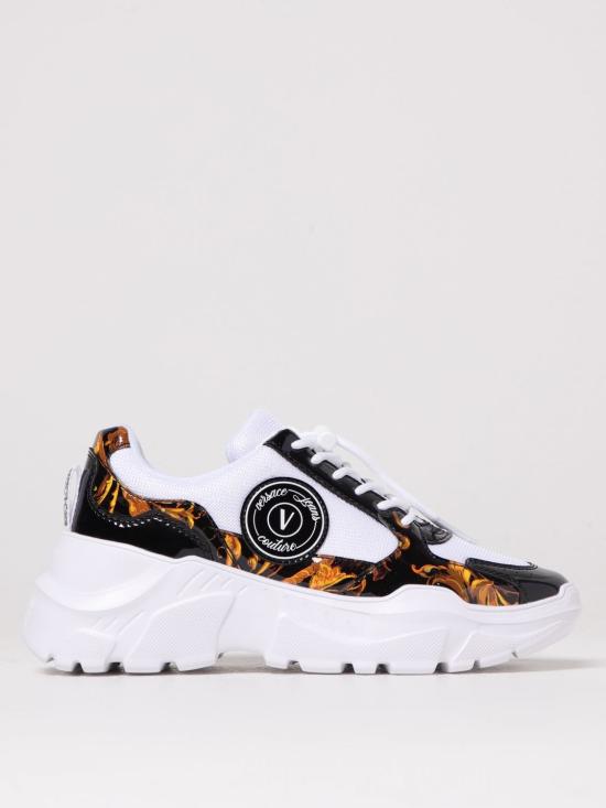 25FW 베르사체 뮬/슬리퍼 79VA3SC7ZSC80 MD7 White