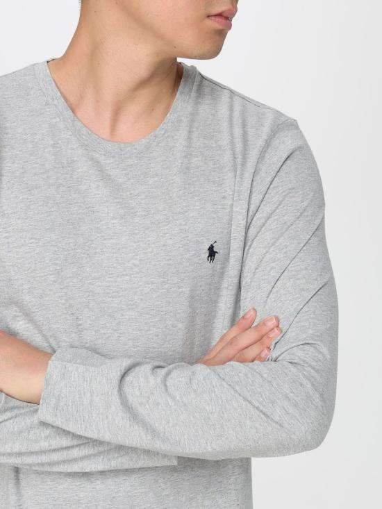 25FW 폴로 랄프로렌 긴팔 티셔츠 714844759 003 Grey - POLO RALPH LAUREN