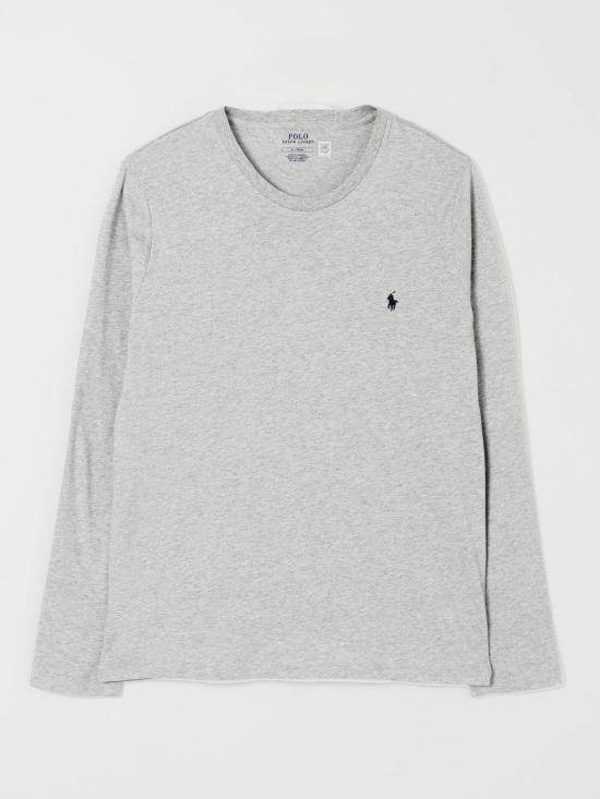 25FW 폴로 랄프로렌 긴팔 티셔츠 714844759 003 Grey