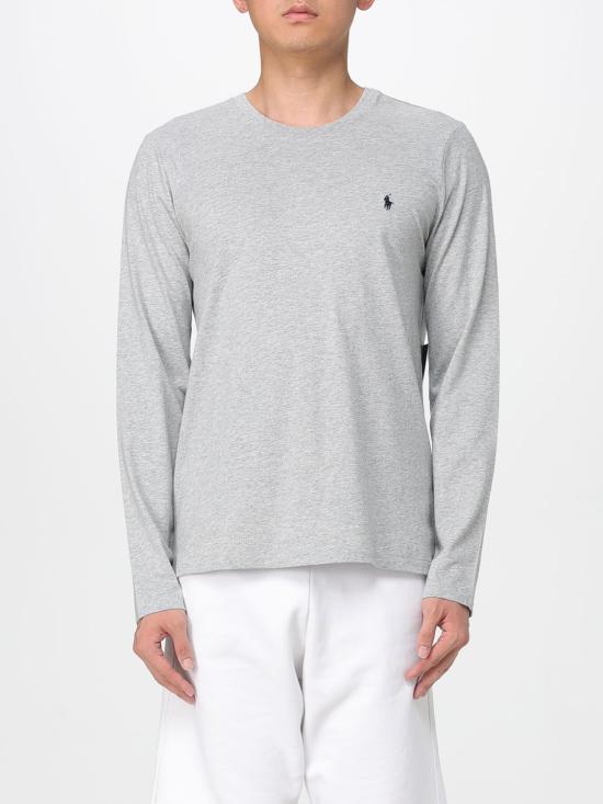 25FW 폴로 랄프로렌 긴팔 티셔츠 714844759 003 Grey - POLO RALPH LAUREN