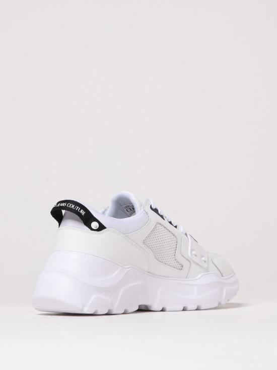 25FW 베르사체 뮬/슬리퍼 79YA3SC4ZSC55 003 White - VERSACE