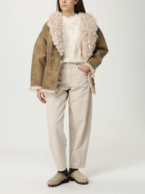 25FW 이자벨마랑에뚜왈 스웨터 PU0727FAC3L08E 23EC Beige - ISABEL MARANT ETOILE