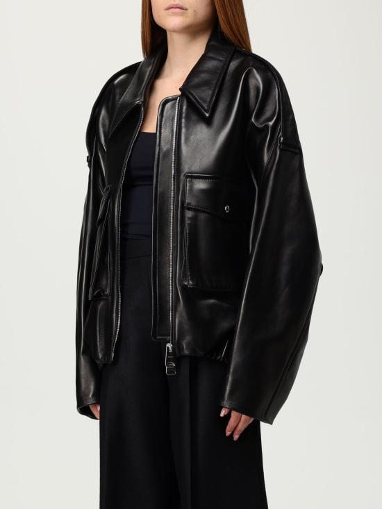 25FW 케이트 자켓 6176937 200 Black - KHAITE