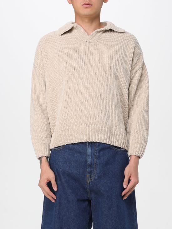 25FW 본사이 폴로 티셔츠 AW25KN013 BEI Natural