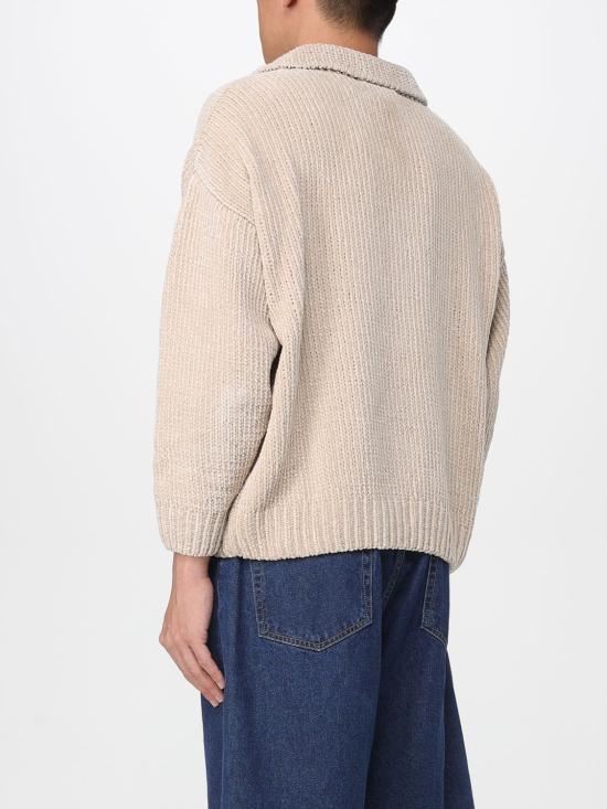 25FW 본사이 폴로 티셔츠 AW25KN013 BEI Natural - BONSAI