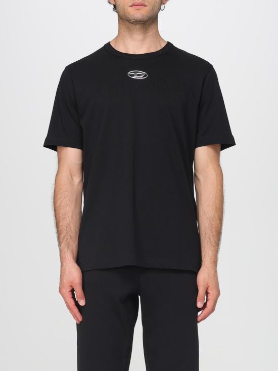 25FW 디젤 반팔 티셔츠 A178800CLBR 9XX Black