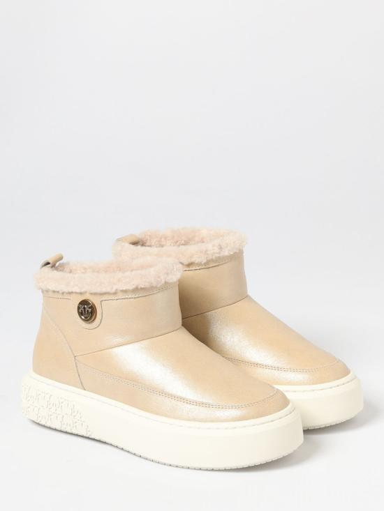 25FW 핑코 뮬/슬리퍼 SS0105P112 O66 Peach - PINKO