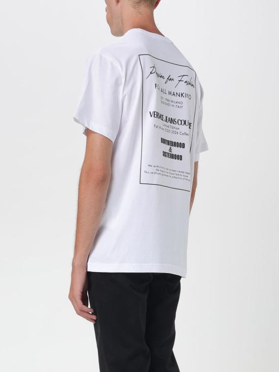 25FW 베르사체 반팔 티셔츠 79GAHE10CJ00E 003 White - VERSACE