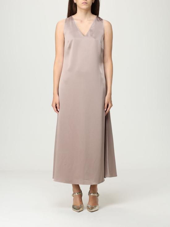 25FW 위켄드막스마라 롱 원피스 2525226061600 004 Brown