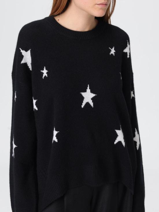 25FW 자딕앤볼테르 터틀넥 KWSW00066 001 Black - ZADIG & VOLTAIRE