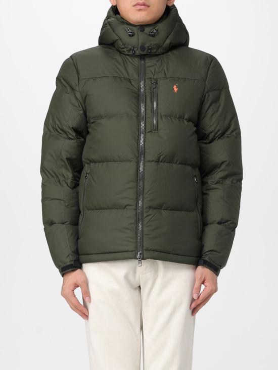 25FW 폴로 랄프로렌 고햄 다운 재킷 710968278 002 Green