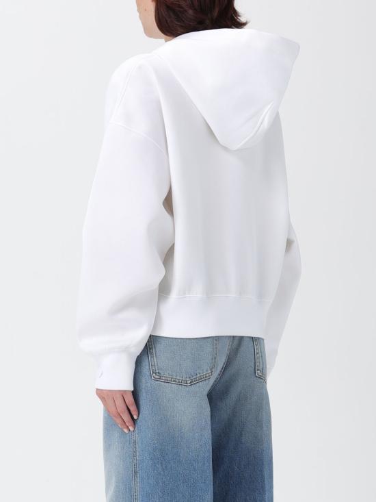 25FW 구찌 프린티드 코튼 후드 티셔츠 837935XJHGJ 9081 White - GUCCI