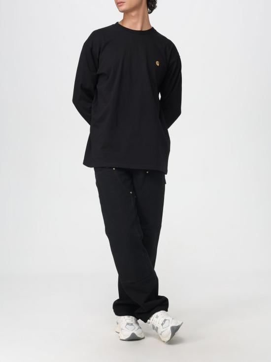 25FW 칼하트 WIP 긴팔 티셔츠 I026392 00FXX Black - CARHARTT WIP