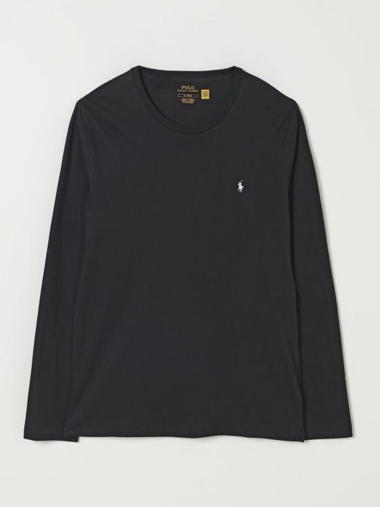 25FW 폴로 랄프로렌 긴팔 티셔츠 714844759 001 Black - POLO RALPH LAUREN