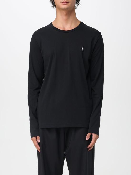 25FW 폴로 랄프로렌 긴팔 티셔츠 714844759 001 Black