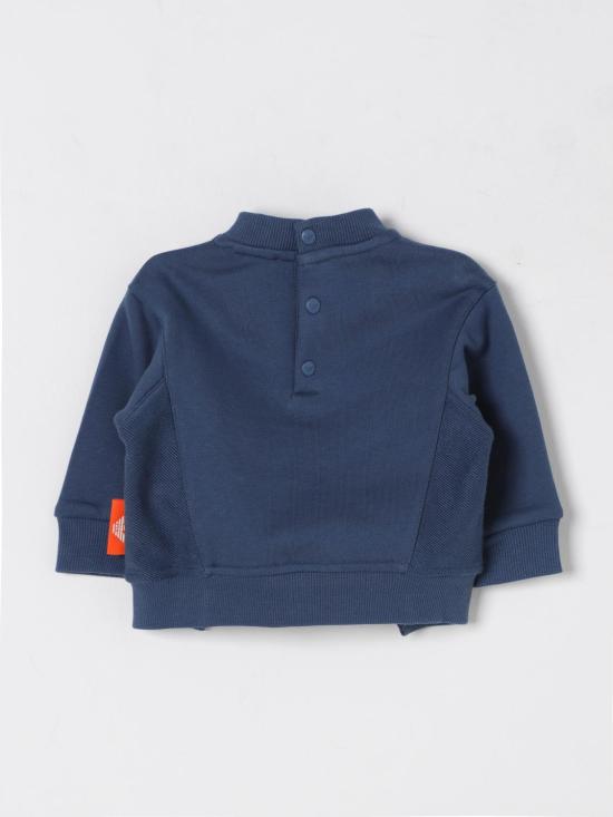 25FW [키즈] 엠포리오 아르마니 풀오버 EB000277AF13552 UB150 Blue - EMPORIO ARMANI