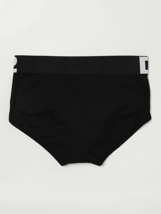 25FW 디스퀘어드2 팬티 D9LA05780 001 Black - DSQUARED2