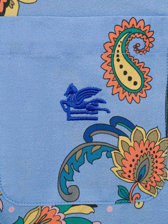 25FW [키즈] 에트로 셔츠 GW5P51P0523 685MC Gnawed Blue - ETRO