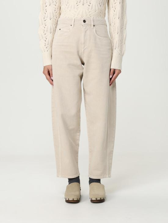 25FW 이자벨마랑 데님 팬츠 PA0584FAC3H01I 23EC Beige