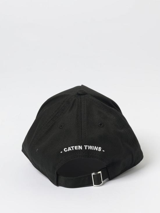 25FW [키즈] 디스퀘어드2 모자 DQ3115D00YT DQ900 Black - DSQUARED2